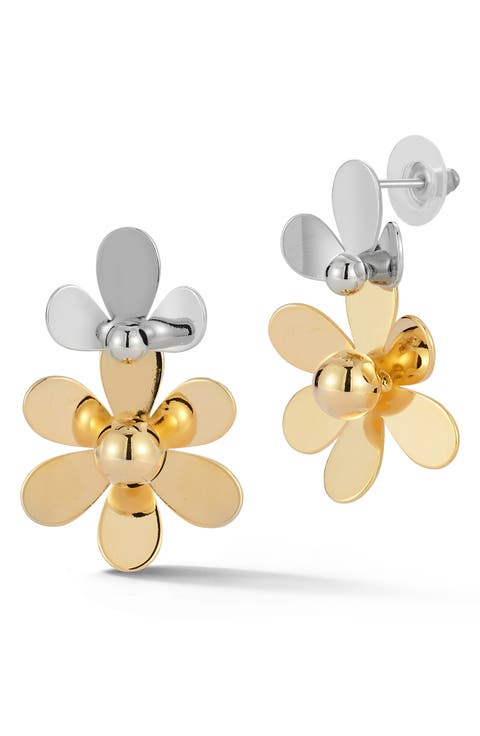 Flower Drop Earrings