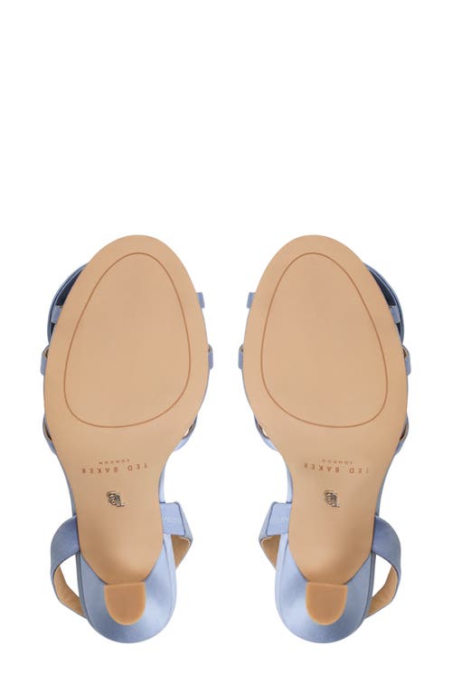 Ted Baker London Aria Rose Slingback Sandal In Light Blue