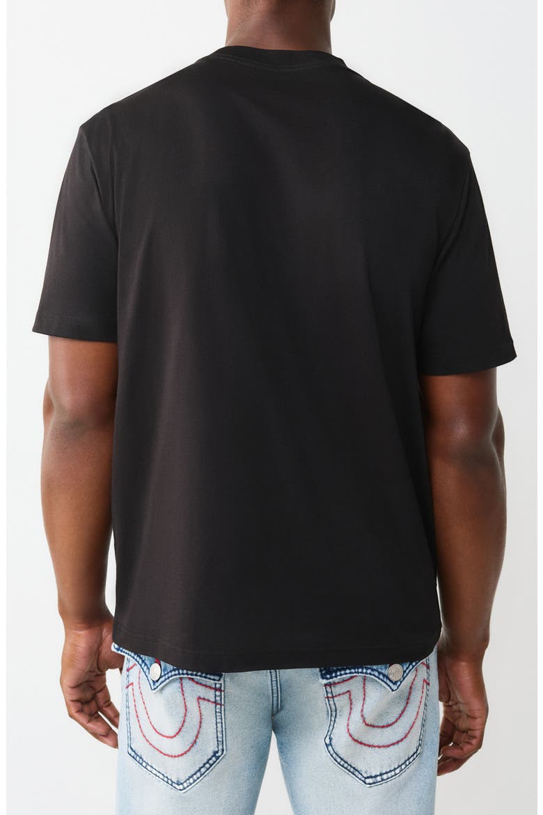 Universal Buddha Graphic T-Shirt, Alternate, color, JET BLACK
