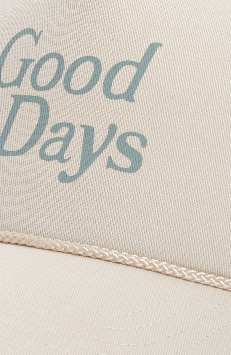 Madewell Good Days Trucker Hat, Alternate, color,