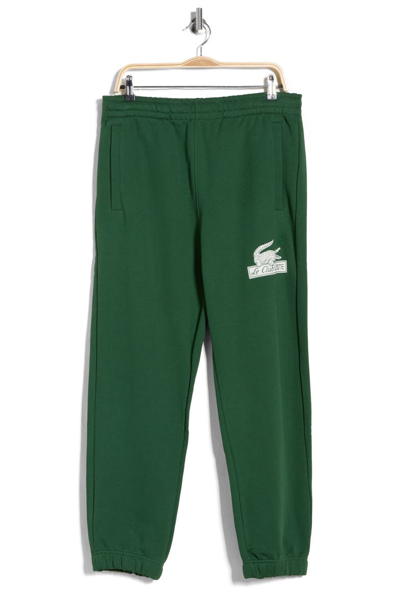 Cotton Track Pants, Main, color, GREEN