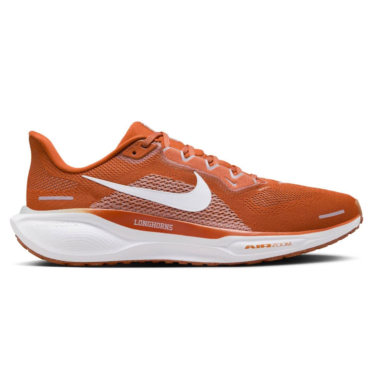 Nike Unisex Nike Texas Orange Texas Longhorns Zoom Pegasus 41 Running Shoes, Alternate, color, 