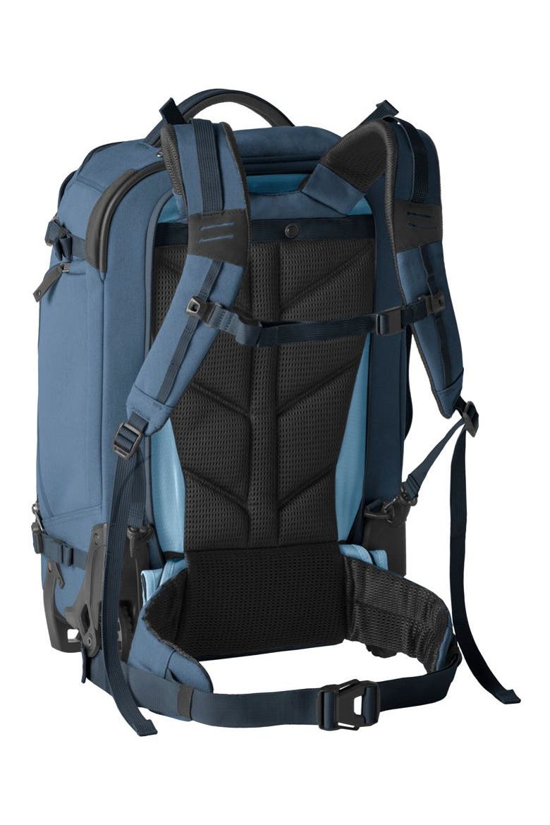 Gear Warrior XE 2 Wheeled Convertible Carry On Luggage, Alternate, color, Blue Jay