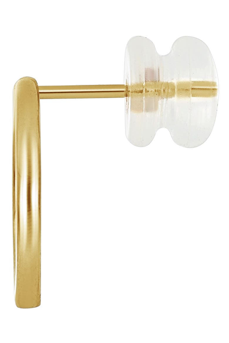 14K Gold Open Circle Stud Earrings (Nordstrom Exclusive), Alternate, color, YELLOW GOLD