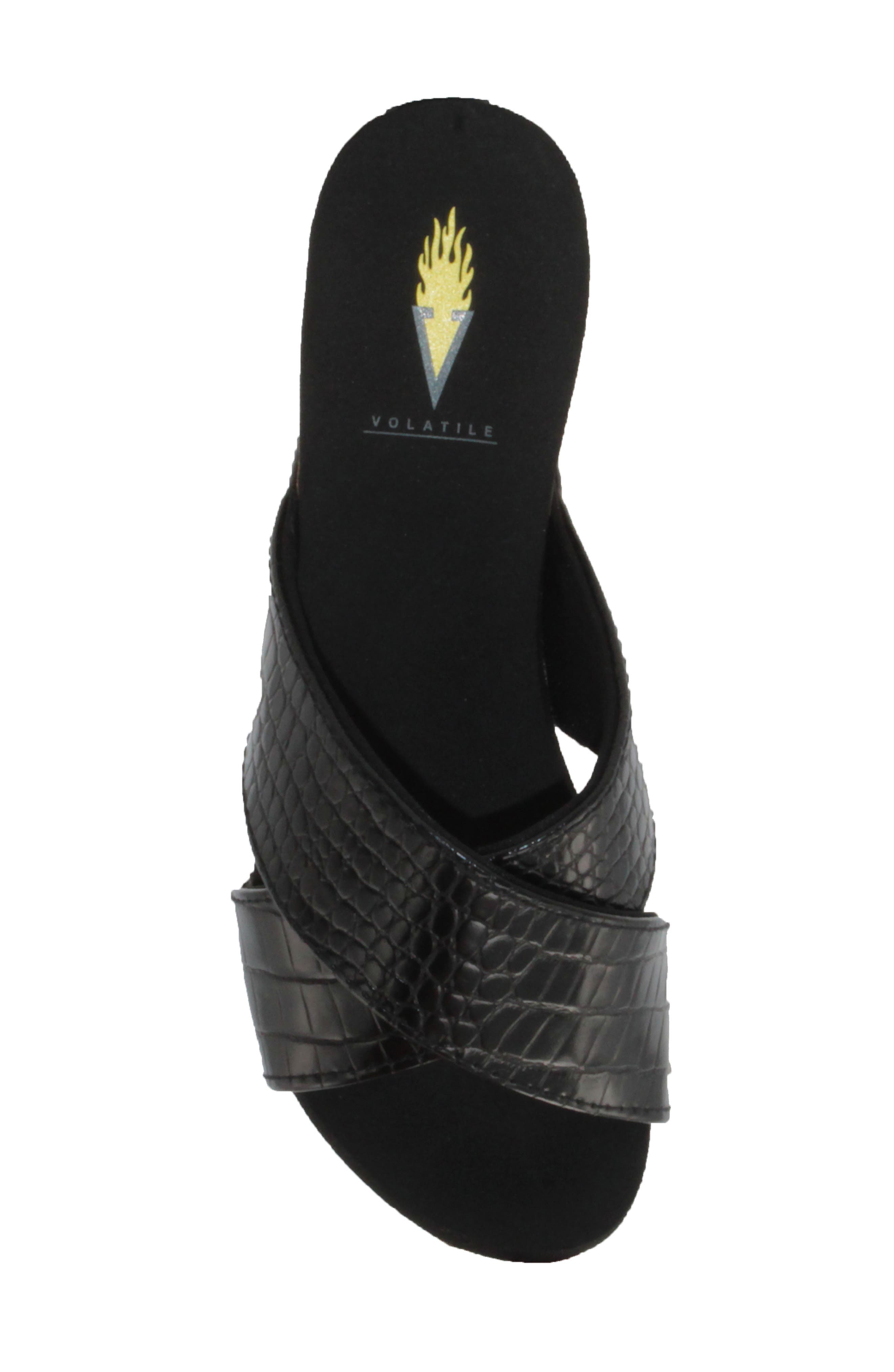 Volatile Riverside Platform Wedge Slide Sandal, Alternate, color, 