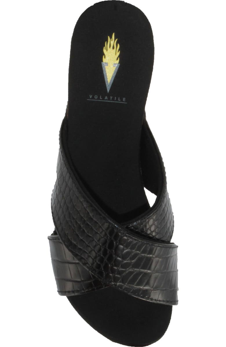 Volatile Riverside Platform Wedge Slide Sandal, Alternate, color,