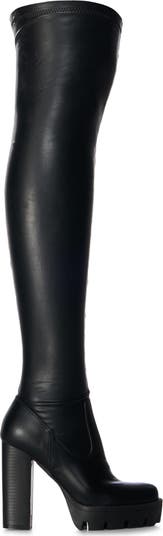 Ashland Over the Knee Platform Boot