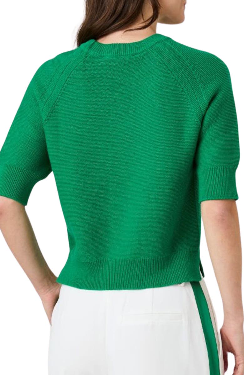 French Connection Lily Mozart Raglan Sleeve Sweater, Alternate, color, Tambourine Green