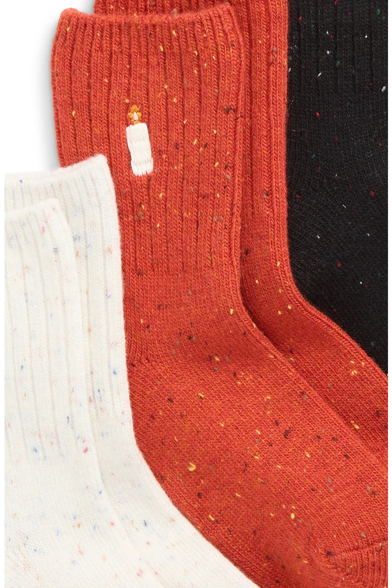 Holiday Heritage 2-Pack Crew Socks, Main, color, RED