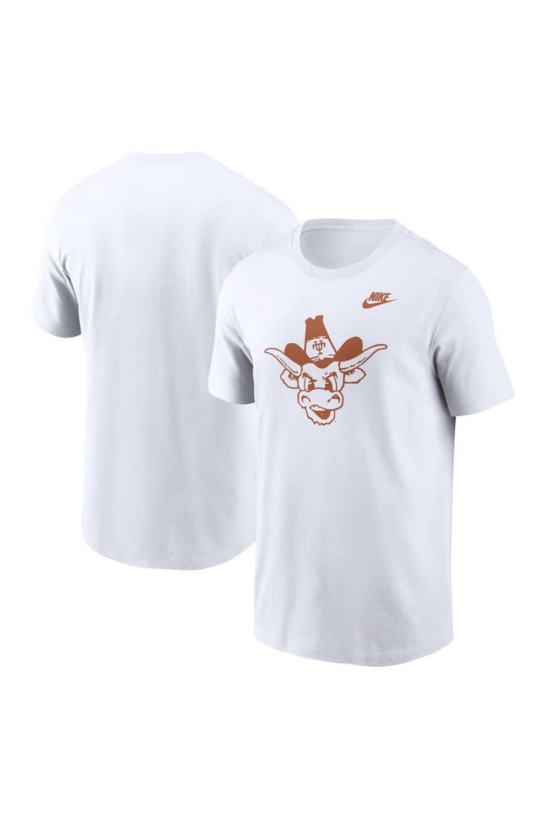 Men's Nike White Texas Longhorns Legacy Alternate Logo T-Shirt, Alternate, color, White