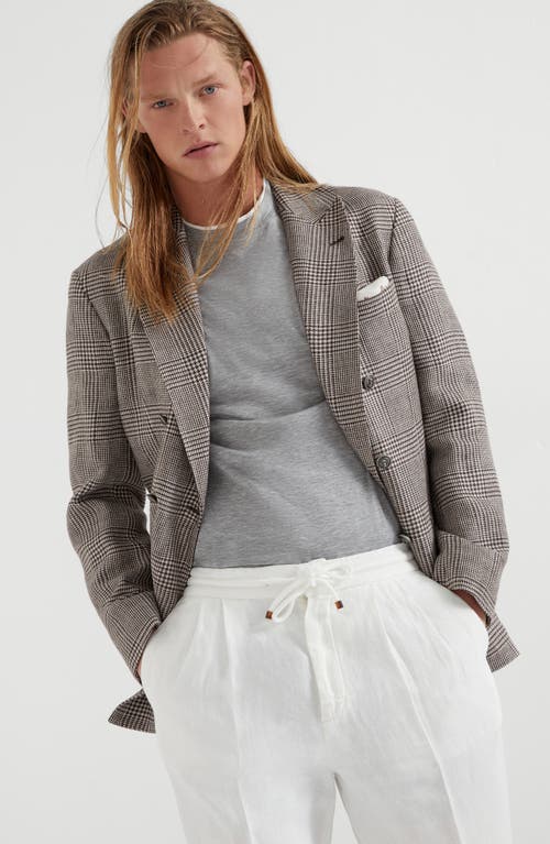 Brunello Cucinelli Layered Crew-neck T-shirt In Grey