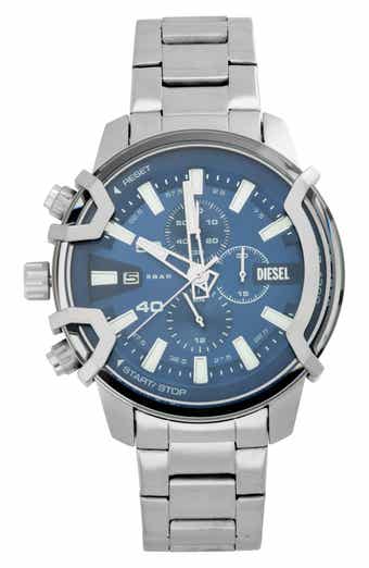 Griffed Chronograph Bracelet Watch, 48mm