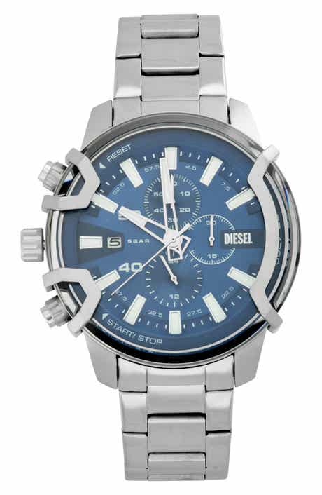 Griffed Chronograph Bracelet Watch, 48mm
