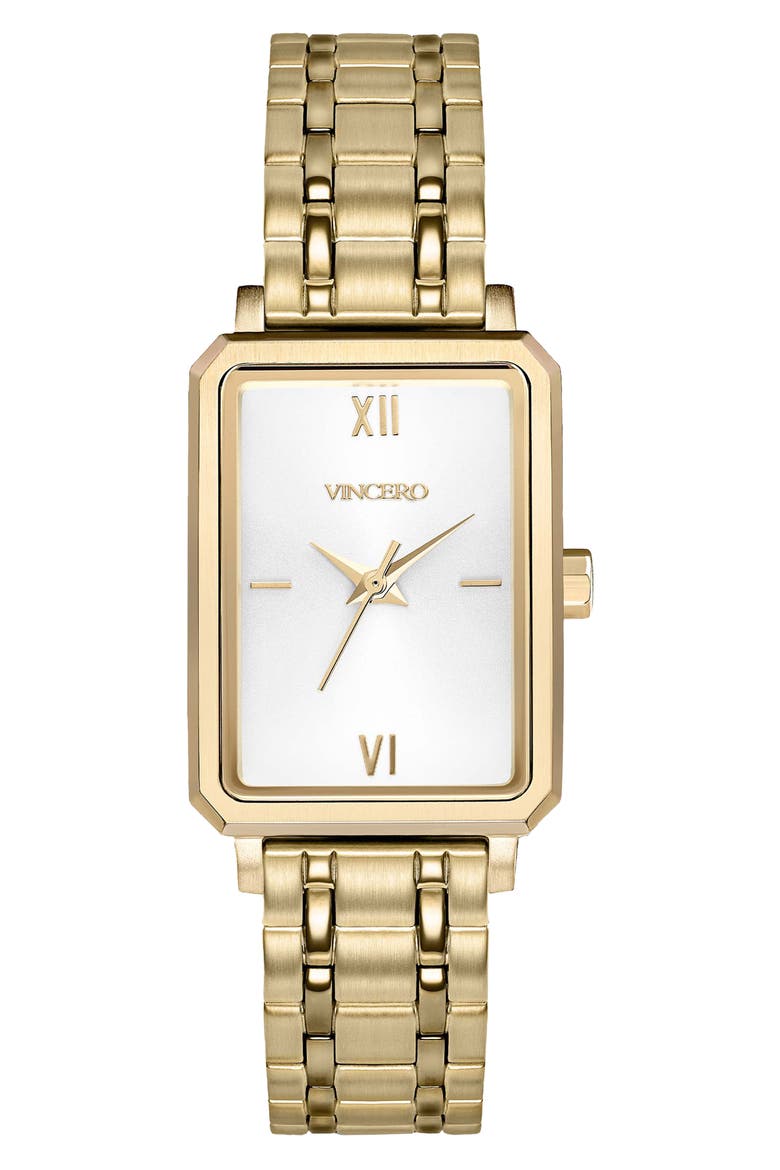 Ava Bracelet Watch, 22mm x 29mm, Main, color, GOLD SATIN