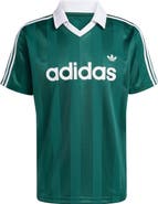 adidas Short Sleeve Stripe Soccer Jersey