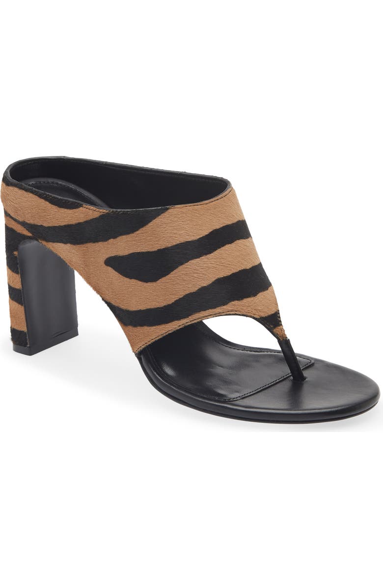 Stuart Weitzman Bebette Thong Sandal, Main, color, New Camel/ Shadow
