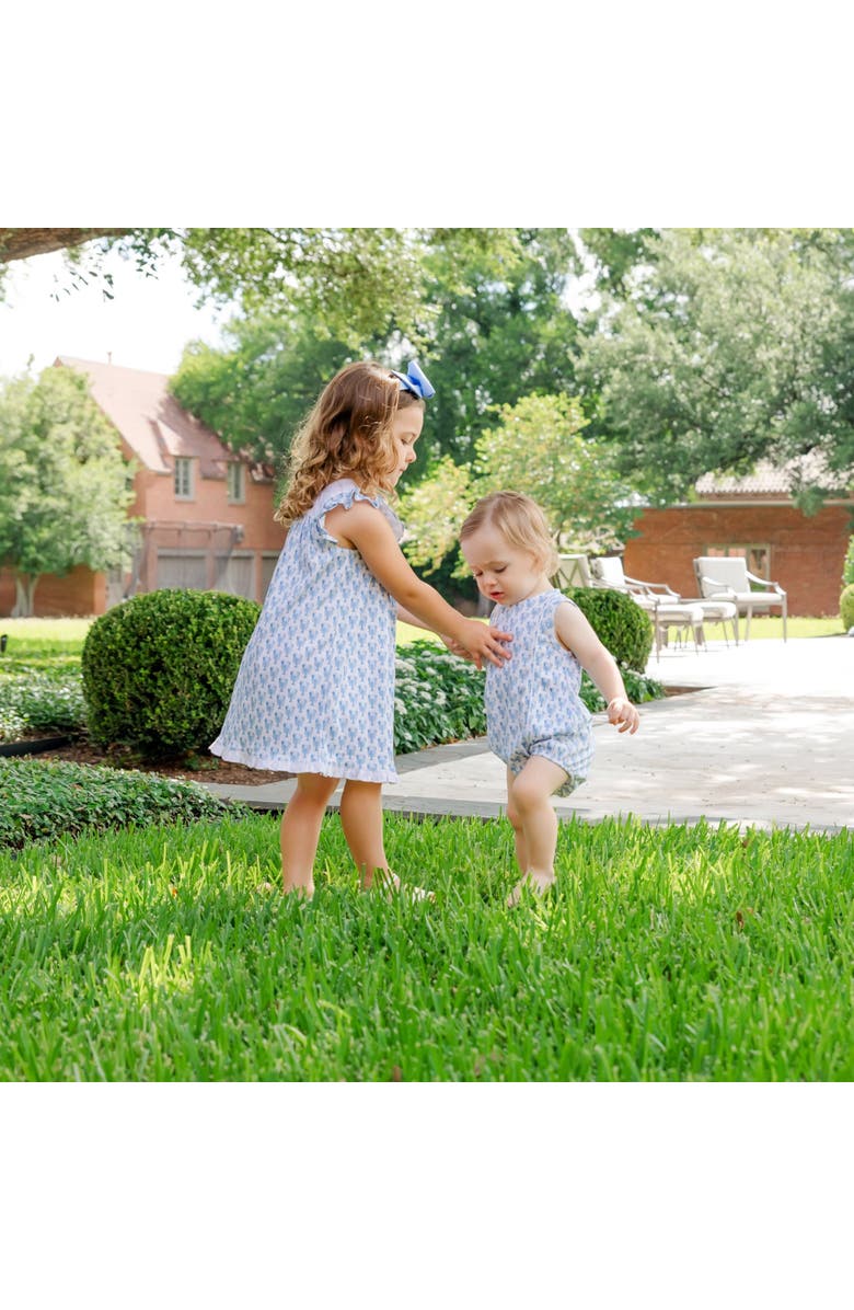 Lila and Hayes Caroline Girls' Dress, Alternate, color, Maine Lobsters