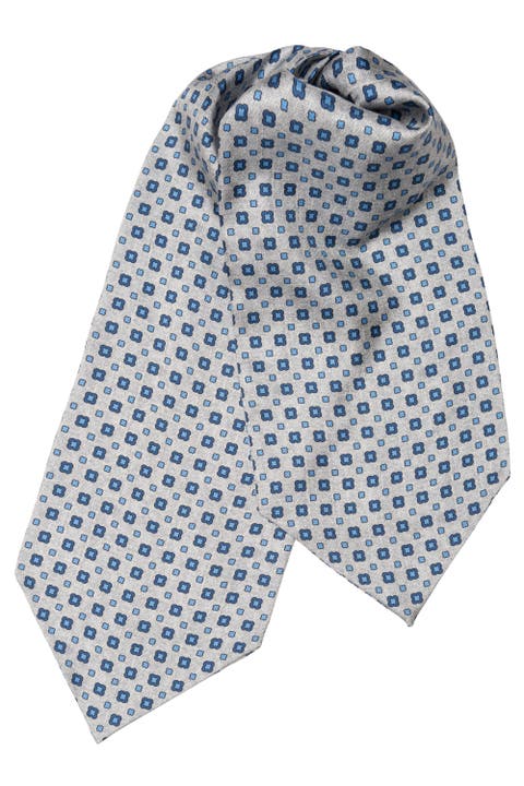 Ostuni - Silk Ascot Cravat Tie for Men
