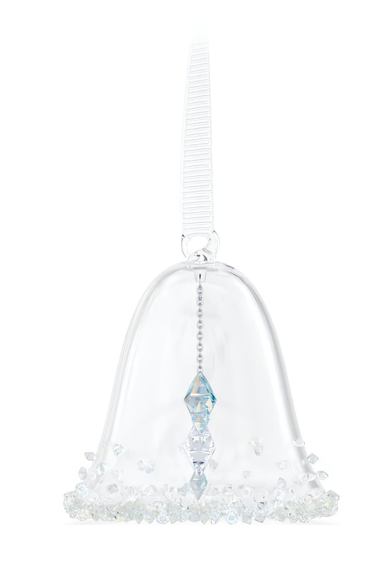 Holiday Magic Classic Bell Ornament, Alternate, color, CLEAR
