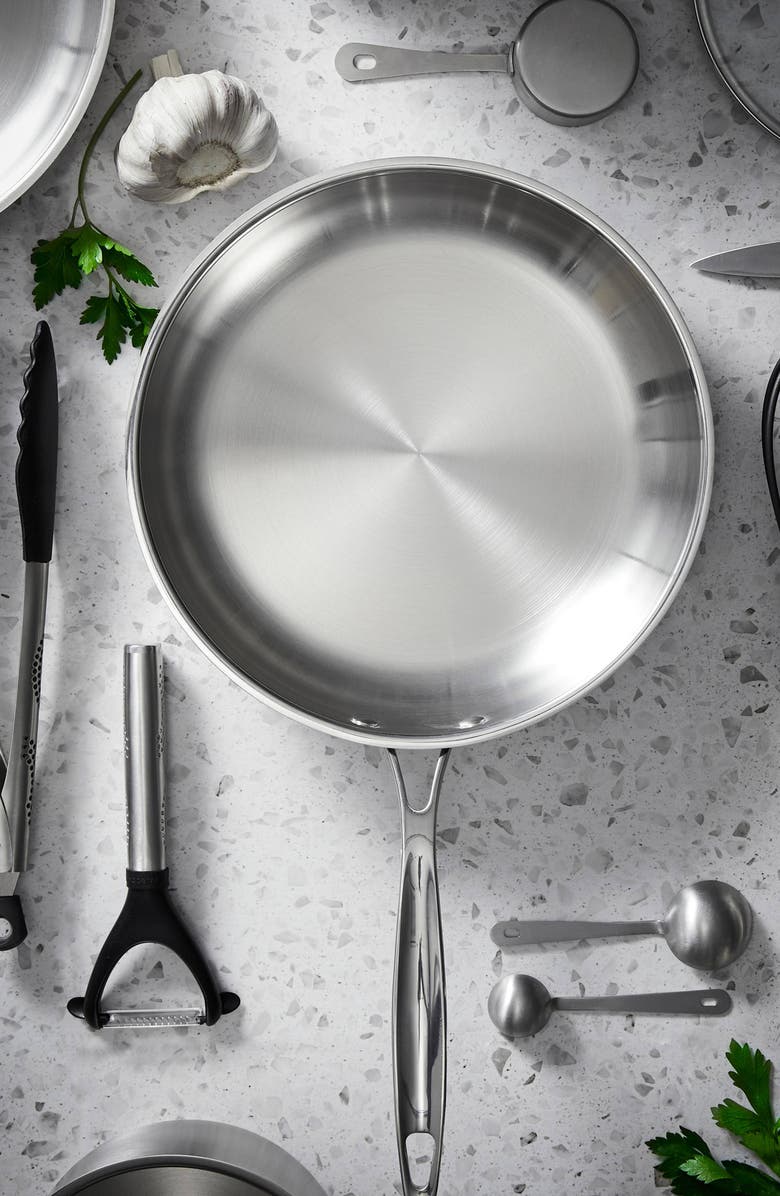 Cuisine::pro<sup>®</sup> iconiX<sup>™</sup> 10" Frypan, Alternate, color, Silver