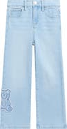 YMI Kids' Teddy Bear Embroidered Jeans