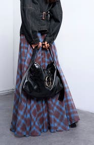 Topshop Saturn Hardware Shoulder Bag
