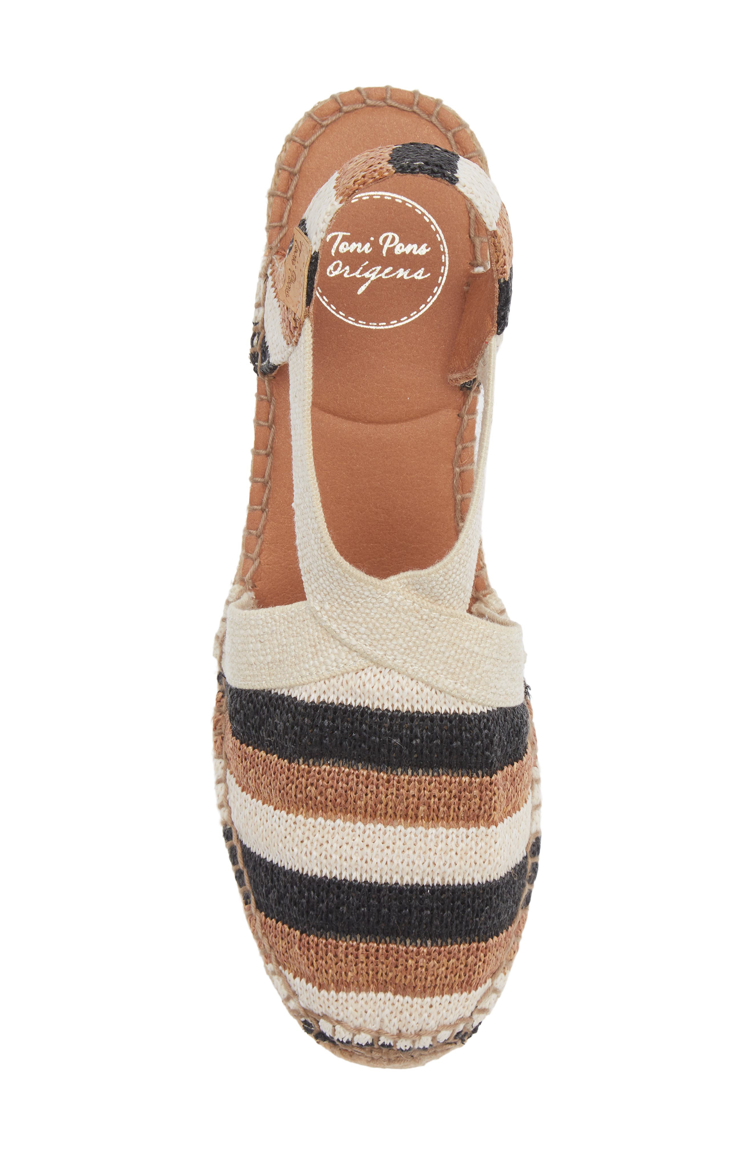 Toni Pons Terra Wedge Espadrille, Alternate, color, Marro