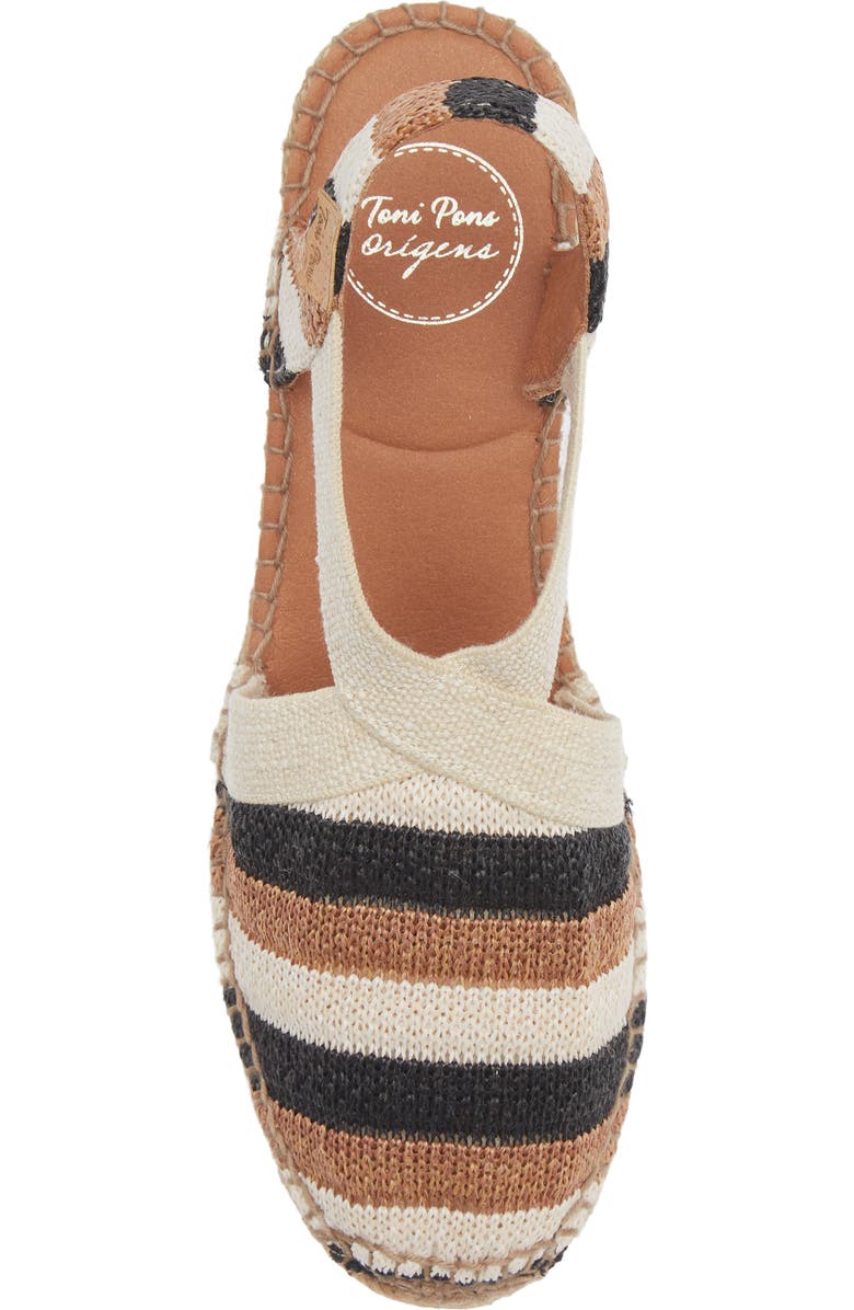 Toni Pons Terra Wedge Espadrille, Alternate, color, Marro