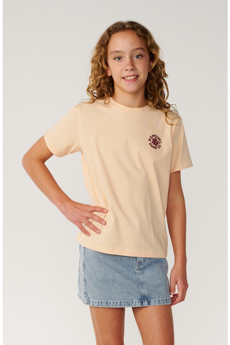 Kids' Party Wave Graphic T-Shirt, Main, color, LIGHT APRICOT