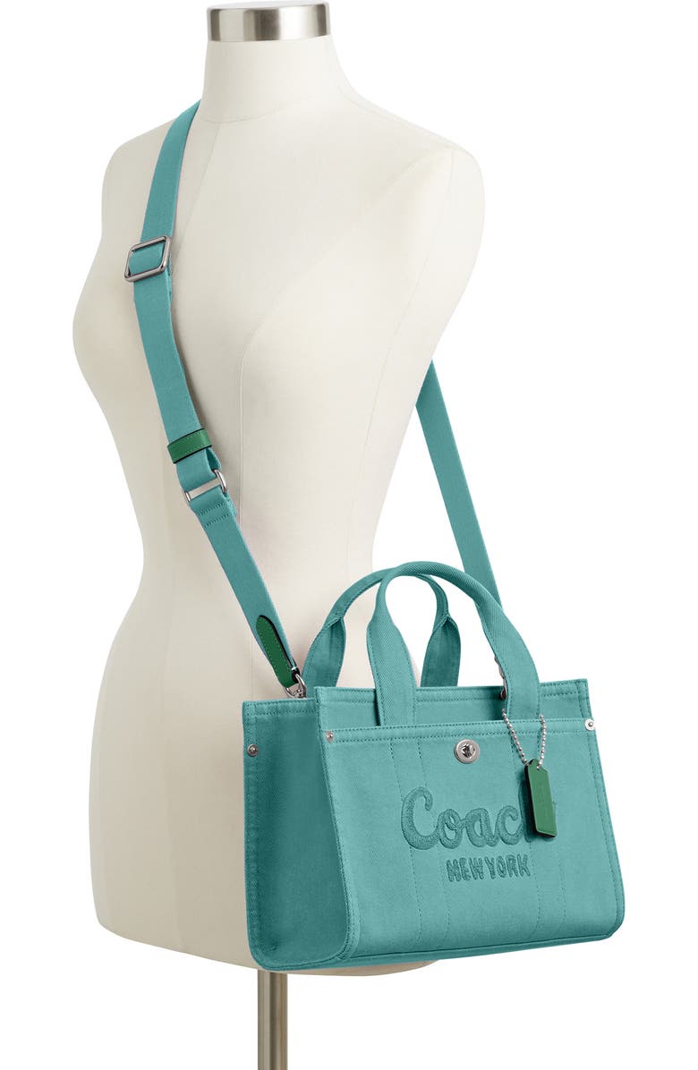 COACH Denim Cargo Tote 26, Alternate, color,