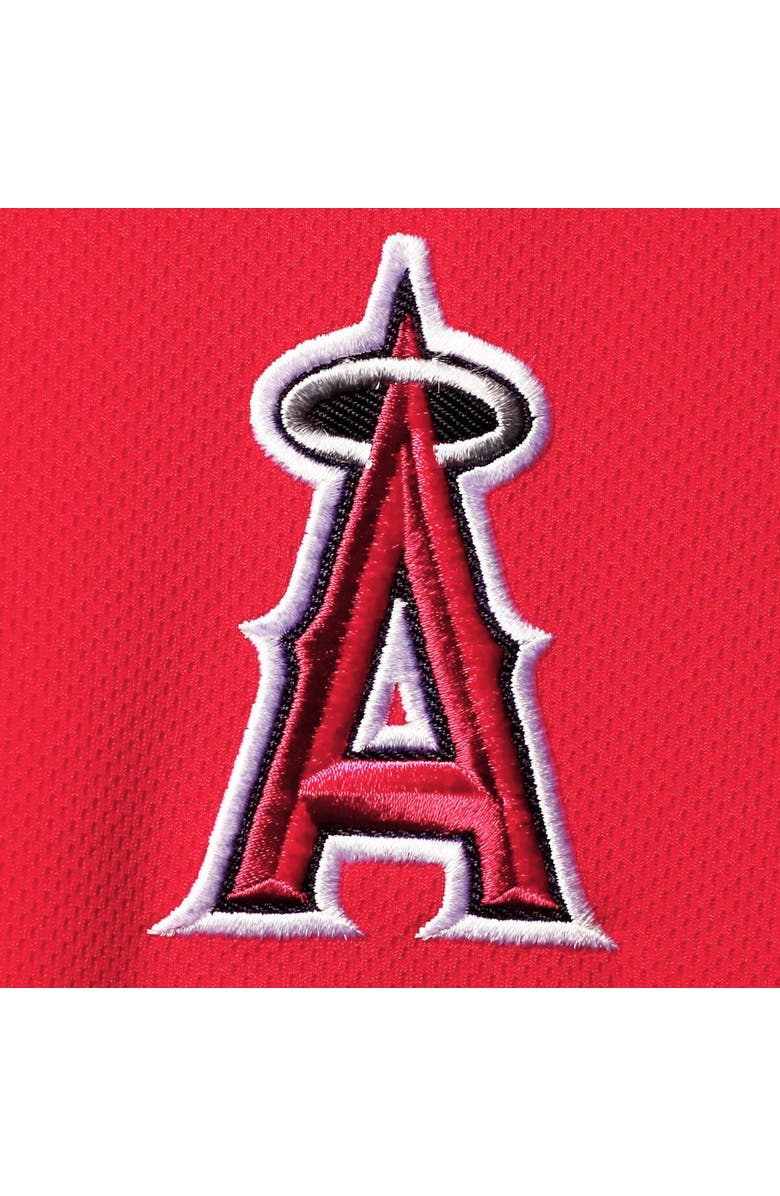 FANATICS Men's Fanatics Branded Red Los Angeles Angels Big & Tall Solid Birdseye Polo, Alternate, color, 