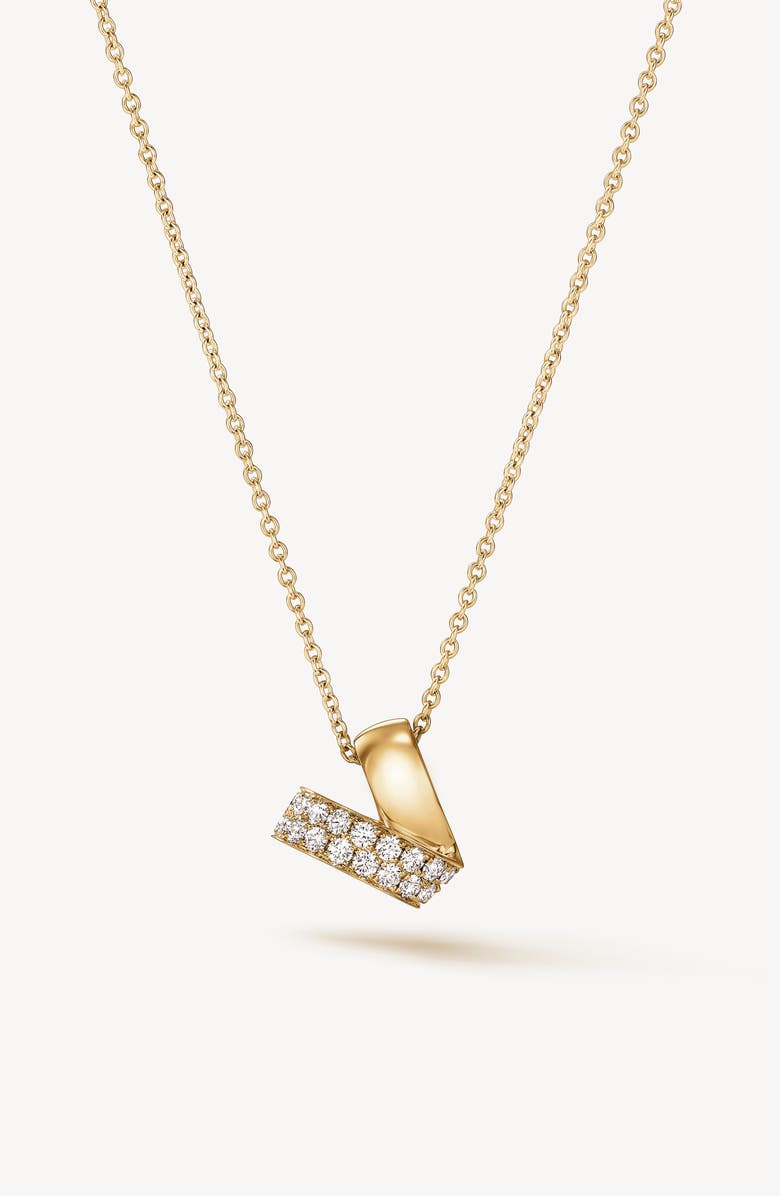 HEARTS ON FIRE INSIDE/OUT Multi-Wear Rondel 18K Gold Diamond Pendant Necklace, 0.40ct., Alternate, color, Yellow Gold