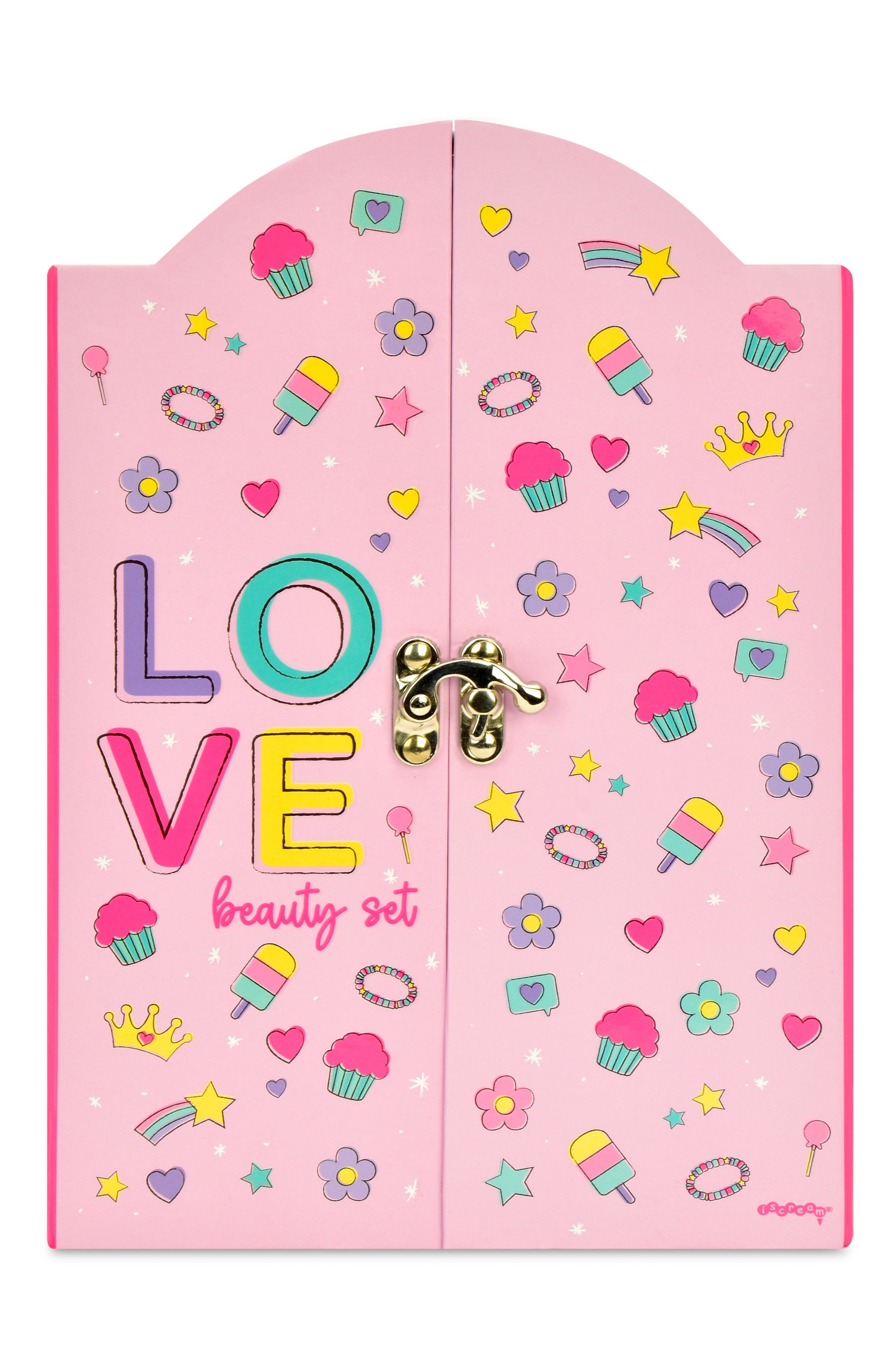 Iscream Wardrobe Beauty Set in Multi Pink 
