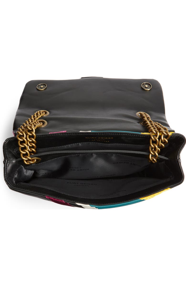 Kurt Geiger London Large Kensington Mixed Media Shoulder Bag, Alternate, color,