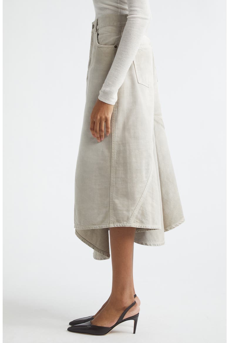 Ann Bull 44 Jean Skirt, Alternate, color, DOESKIN