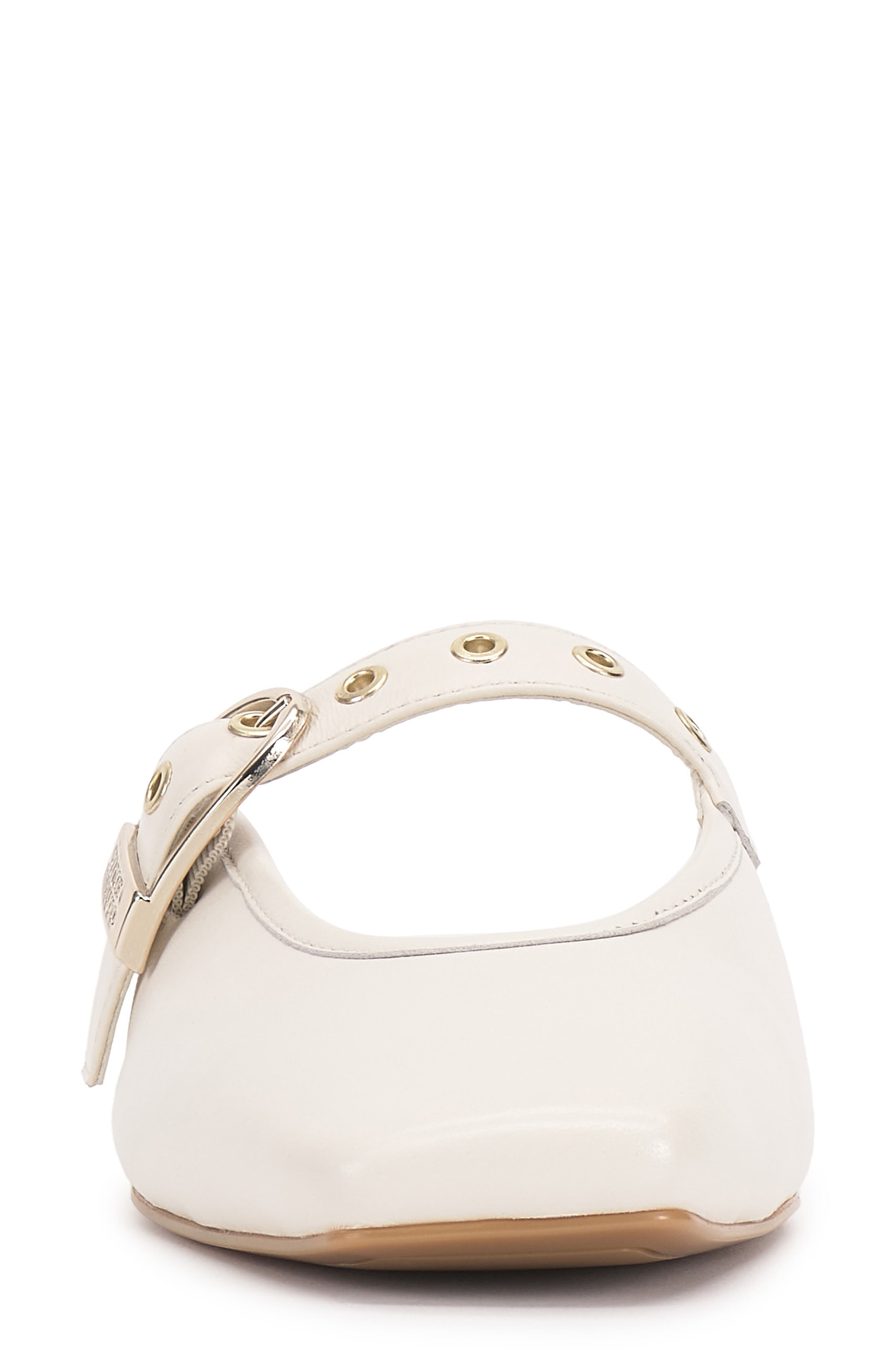 Vaydie Flat Mule, Alternate, color, COCONUT CREAM