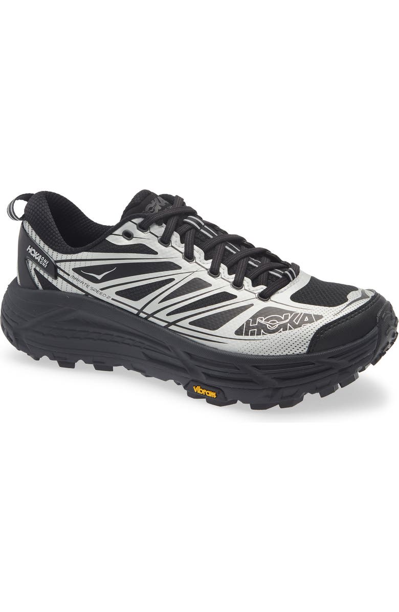 HOKA Mafate Speed 2 Sneaker, Main, color, Black / Silver
