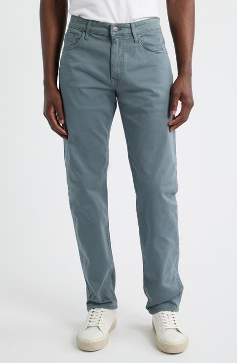 Zach Straight Leg Stretch Cotton 5-Pocket Pants