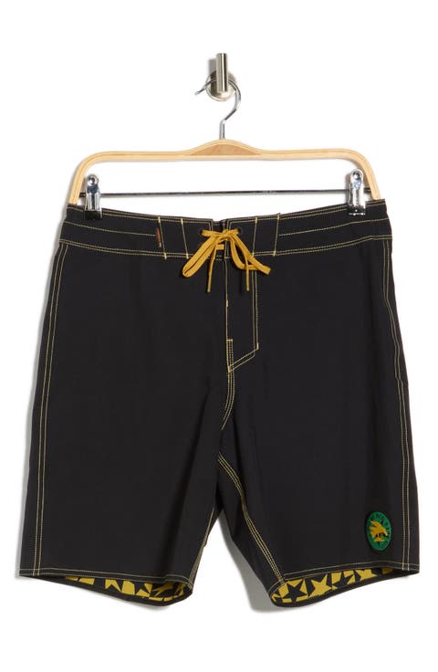Black Star Surf Pro Board Shorts