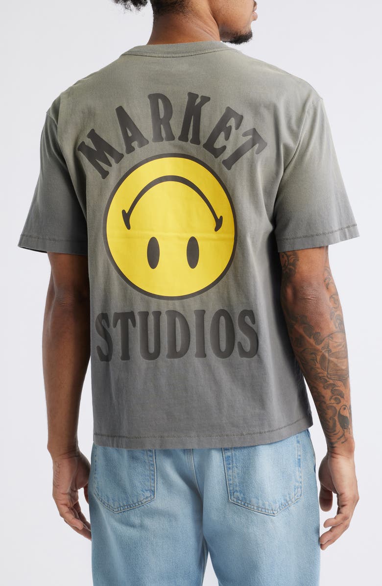 MARKET SMILEY<sup>®</sup> Lockup Graphic T-Shirt, Alternate, color, 