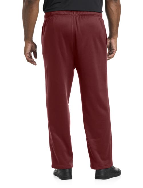 Reebok Performance Athletic-fit Joggers In Rich Maroon Sld