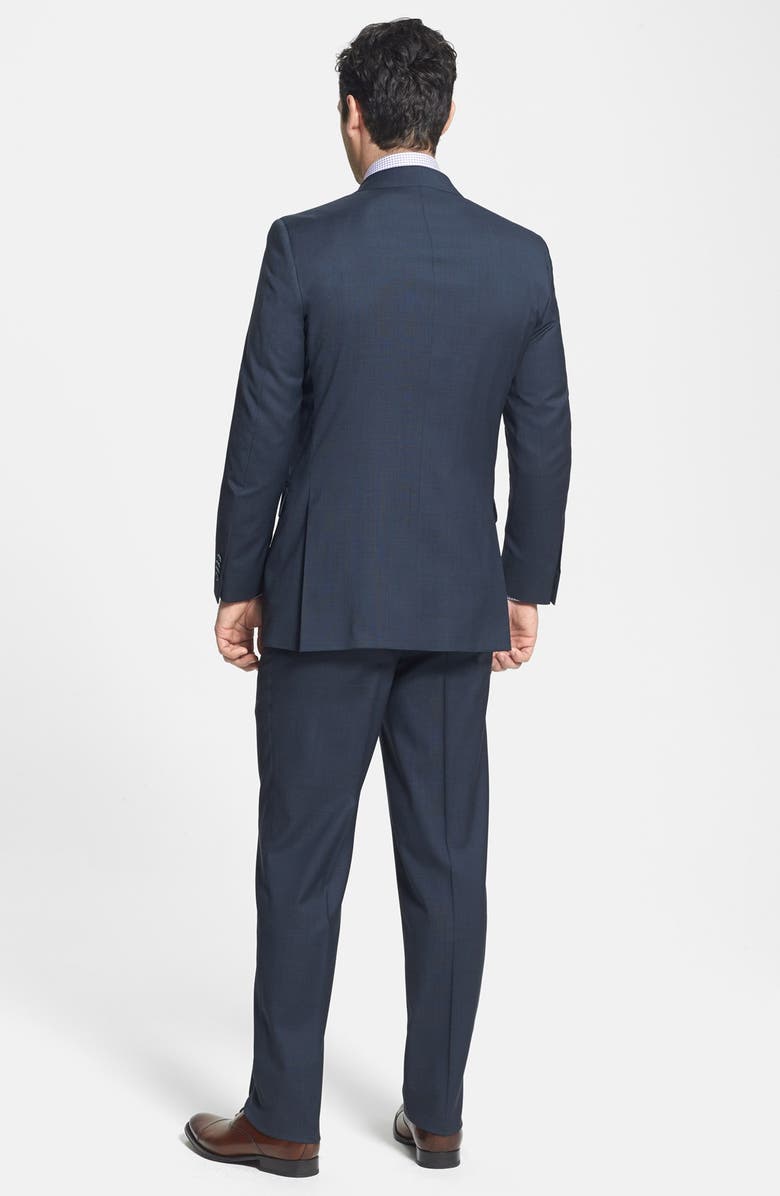 Peter Millar Classic Fit Navy Wool Suit, Alternate, color,