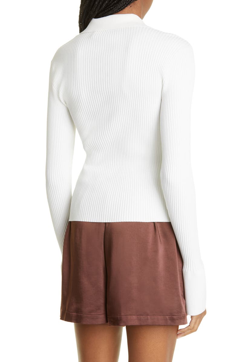 A.L.C. Eleanor Ribbed Long Sleeve Top, Alternate, color,