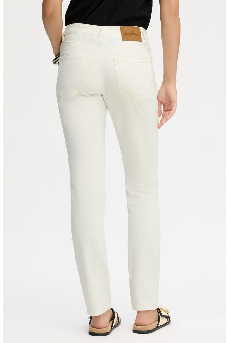 Pencil Slim Straight Leg Jeans, Alternate, color, ECRU