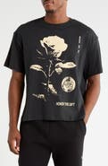 HONOR THE GIFT Rose From Concrete Cotton Graphic T-Shirt