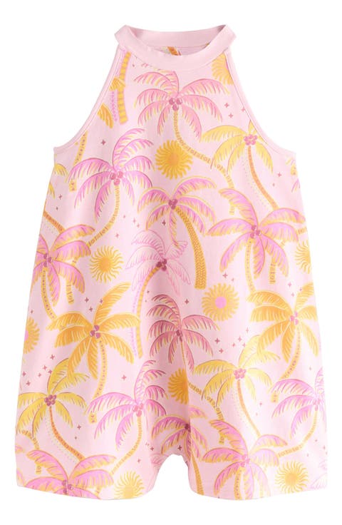 Kids
 Tropical Palm Cotton Romper (Little Kid 
Big Kid)