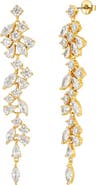 Untamed Petals Trixie Crystal Drop Earrings