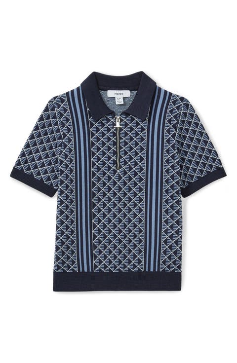 Kids' Sanderson Jr. Zip Polo (Little Kid & Big Kid)