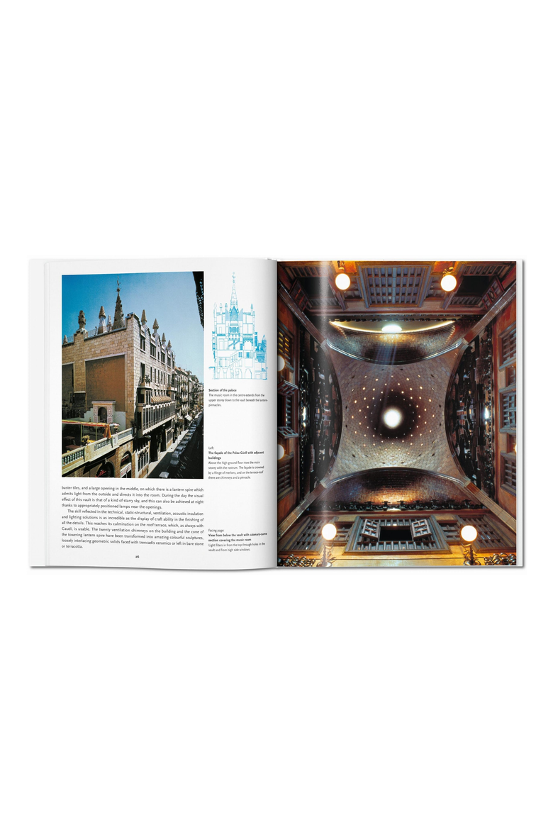 Gaudí Book, Alternate, color, White