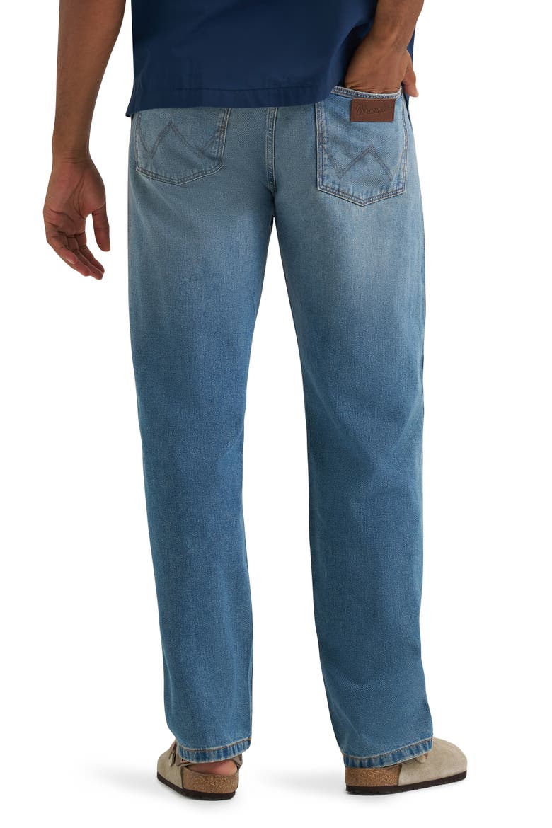 Loose Straight Leg Jeans, Alternate, color, AUTHENTIC MEDIUM
